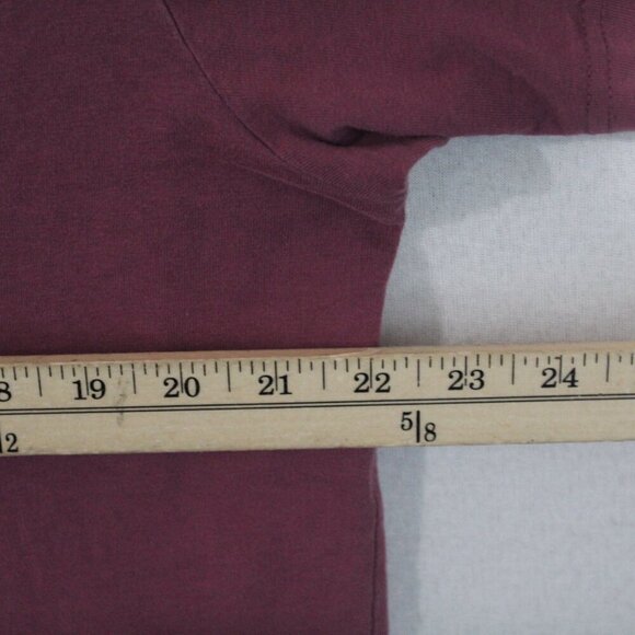 Carhartt Men Red Tee Shirt Short Sleeve Workwear Size Large - Picture 6 of 9